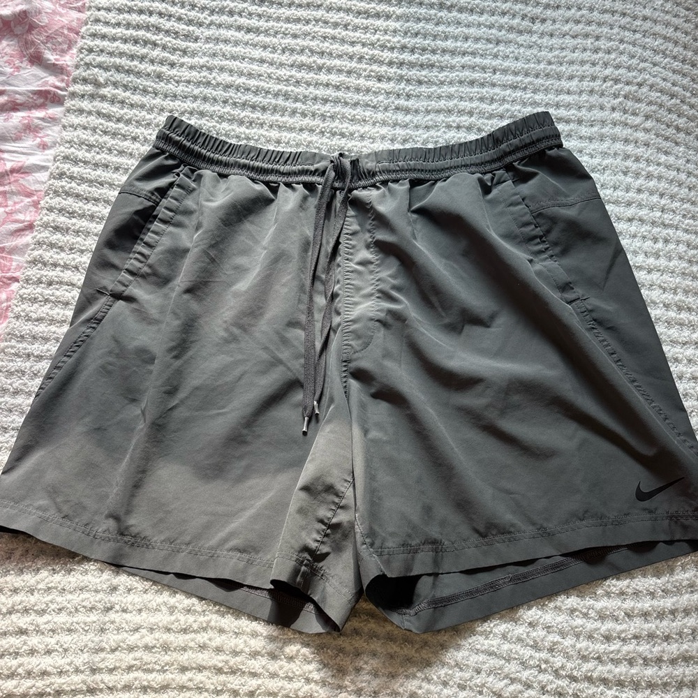 Nike Charcoal Gray Sports Shorts